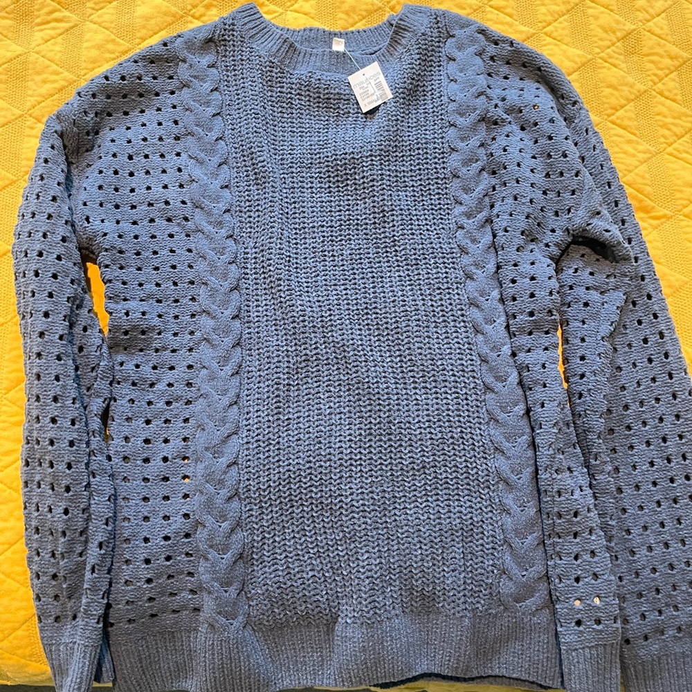 Women’s Blue Soft Knit Sweater